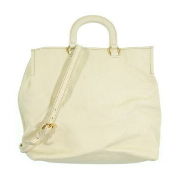 Prada White Handbag - Picture 1 of 9
